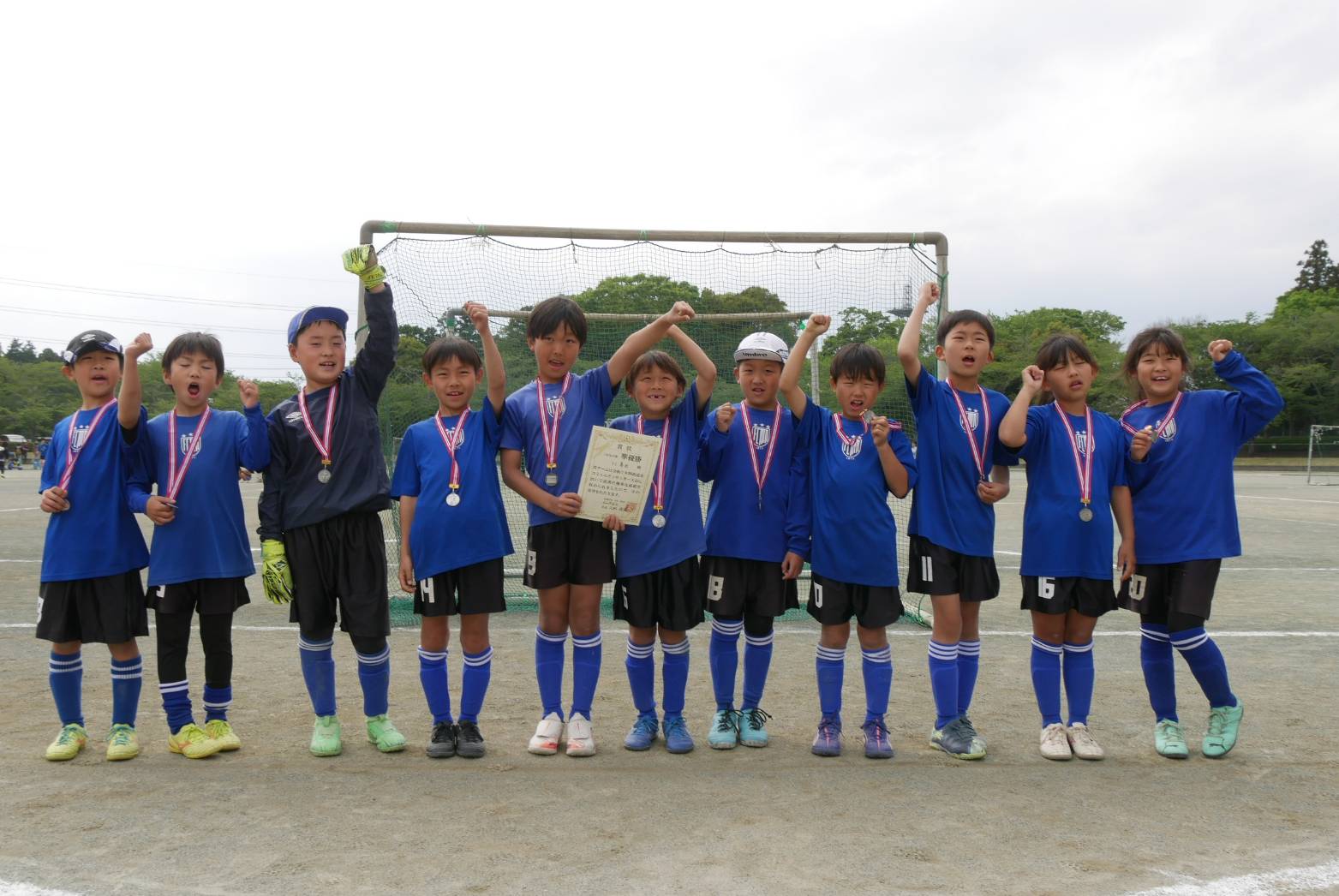 U9 準優勝 招待大会 四街道コミュニティサッカー大会 _250426