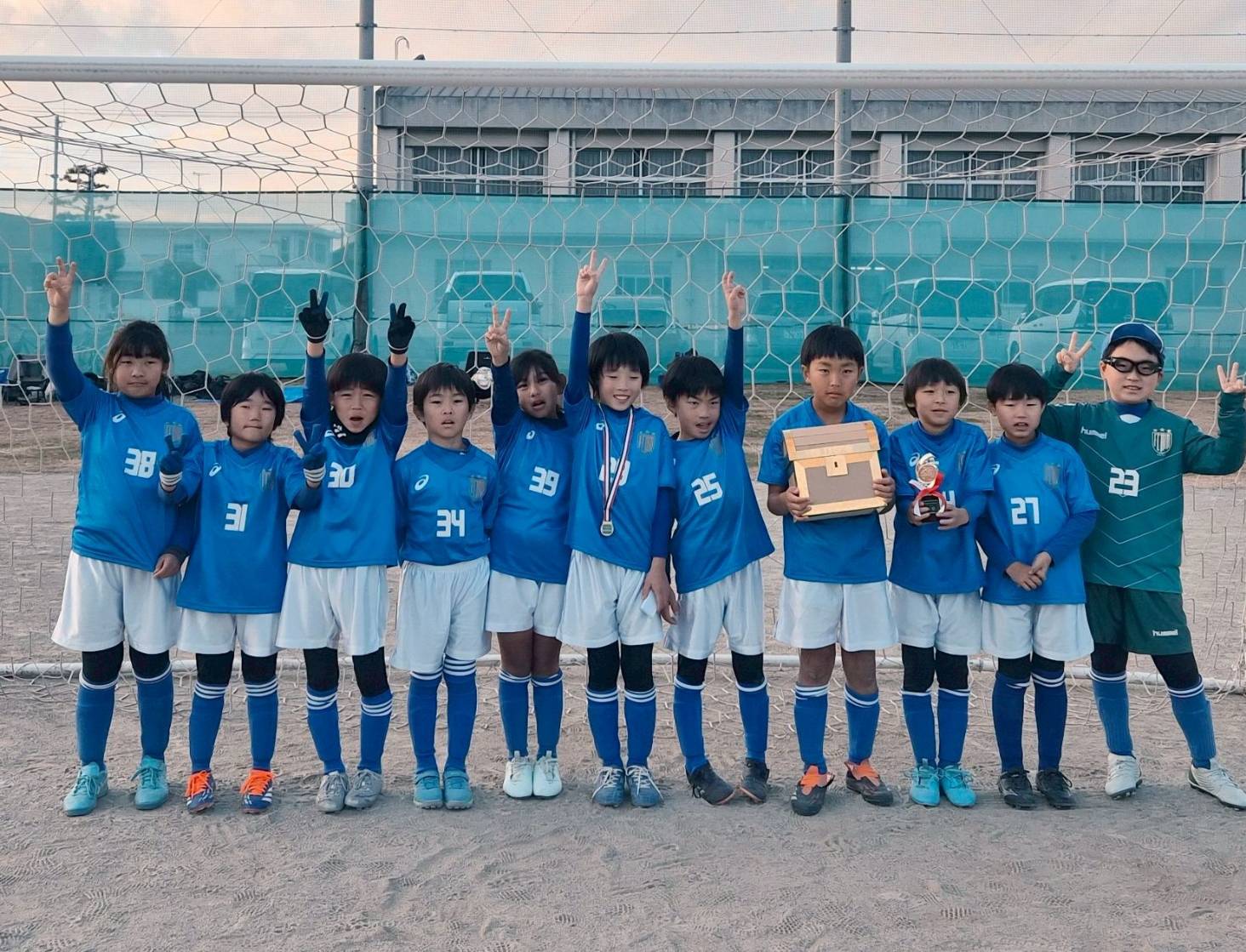 U9 3位 招待大会 アローズカップ_251206